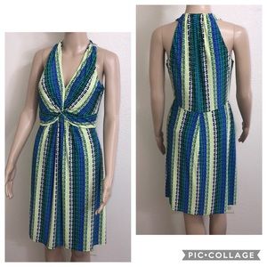 Laundry by Shelly Segal Geometric Dress